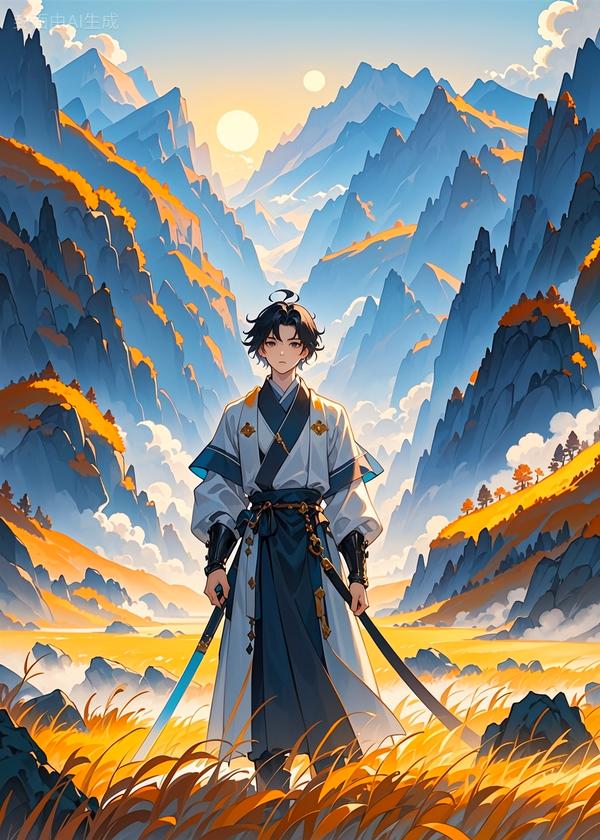 青渊诀，剑问群山血满袖