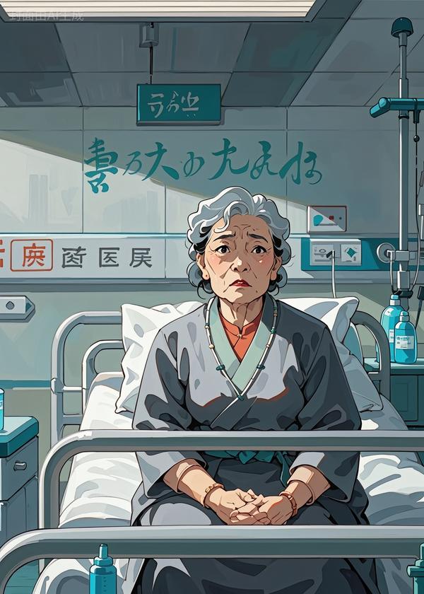 照顾住院的妈，她却说我会装