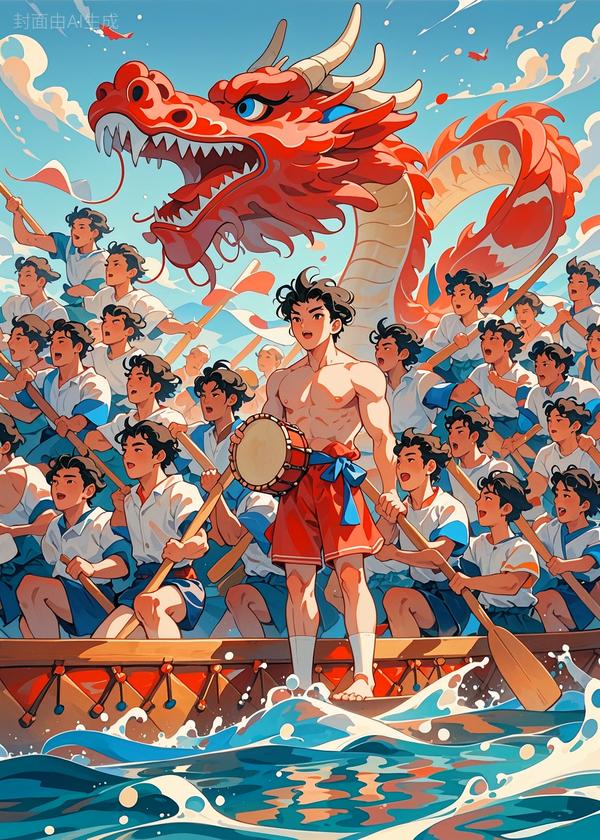 端午赛龙舟，我带村队干翻职业队