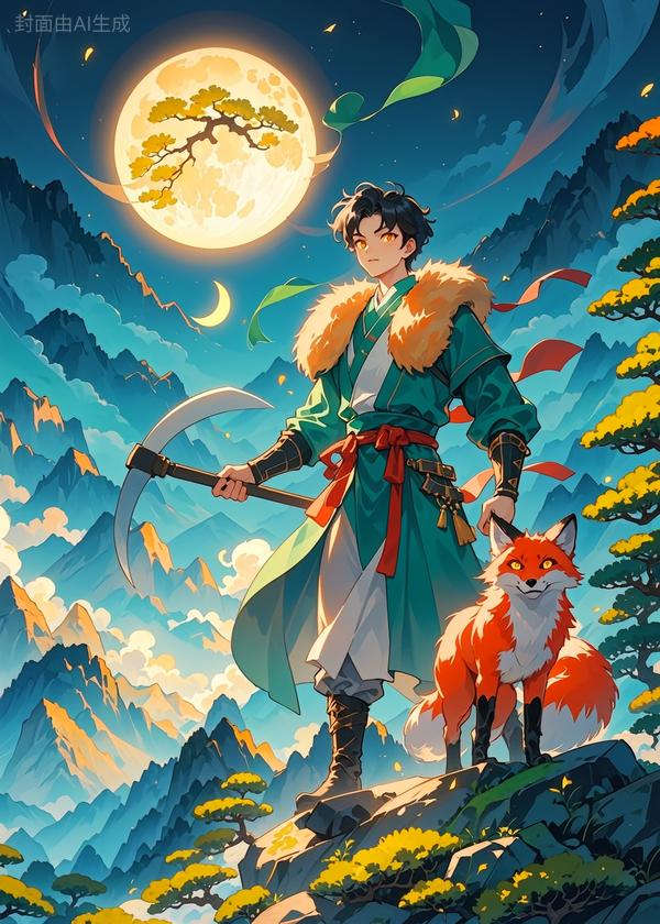 上山采药，捡了一个落魄山神