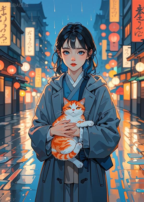 高冷总裁变猫后，被我捡回家了