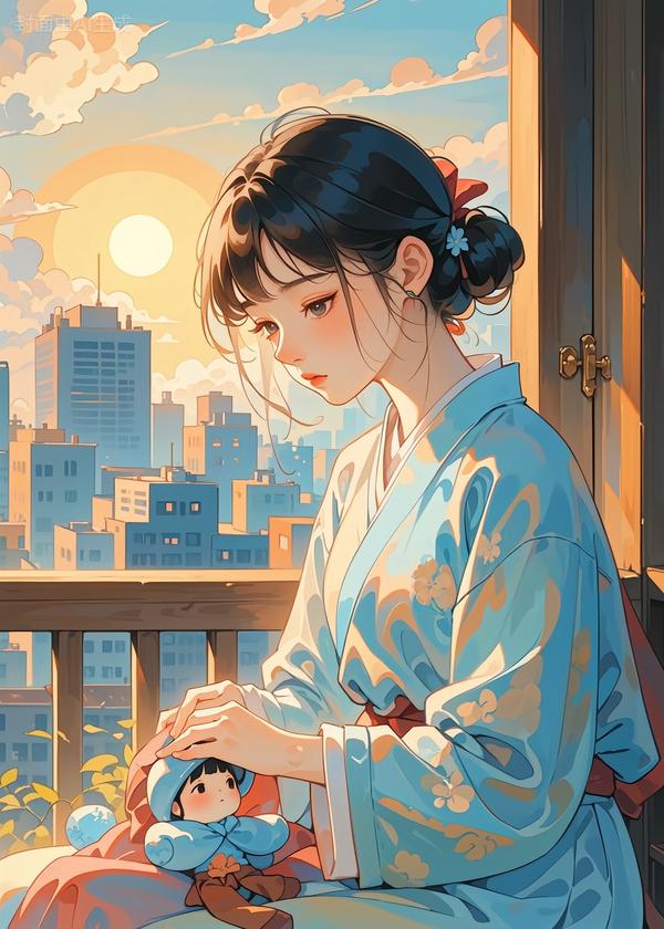 妈妈别丢下我